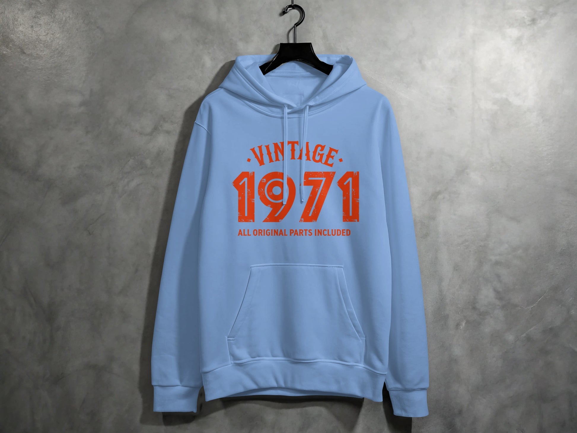 Vintage 1971 All Original Parts Included Hoodie
