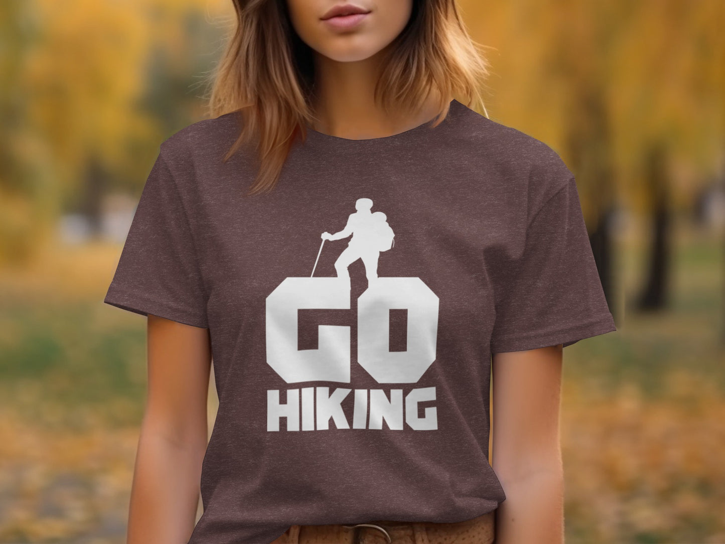 Go Hiking Motivation For Adventurous Hikers T-Shirt T-Shirt - Outdoor & Adventure Collection - Mile Marker 16 Gear by Cloud 16 Clothing Co.