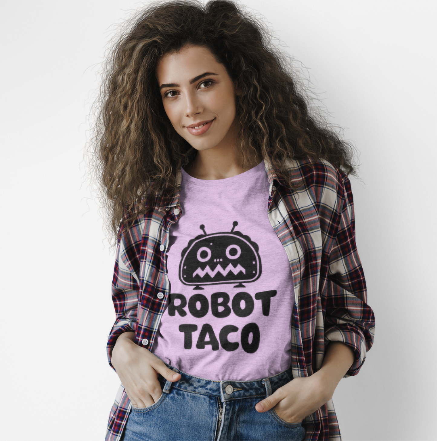 Robot Taco T-Shirt - Funny Graphic Tee for Taco Lovers