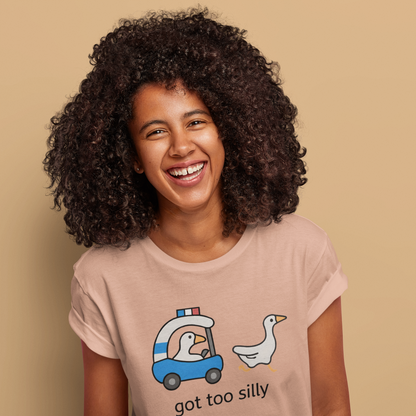 Silly Goose Graphic Tee - Funny Unisex T-Shirt for Animal Lovers