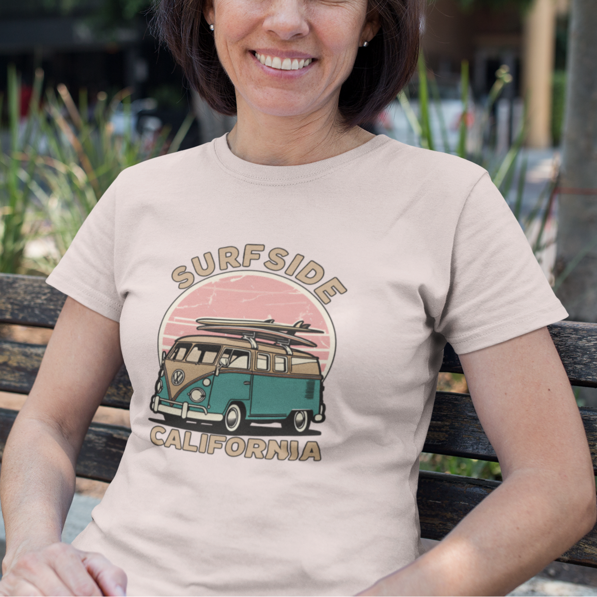 Surfside California Tee - Unisex Beach Shirt