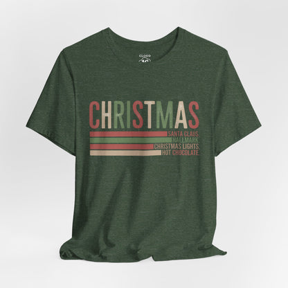 Christmas Checklist Unisex Tee