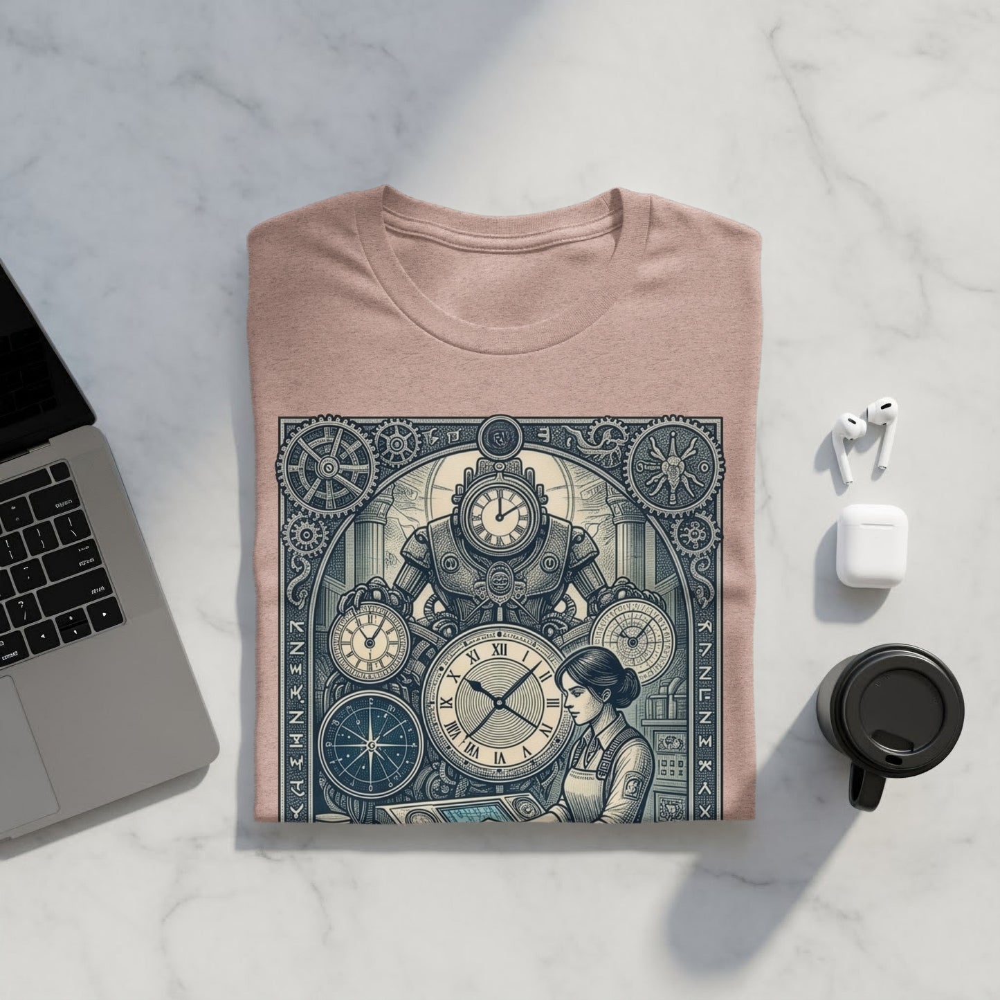 Weird Girls Club Steampunk Inventor T-Shirt - Black Label Series