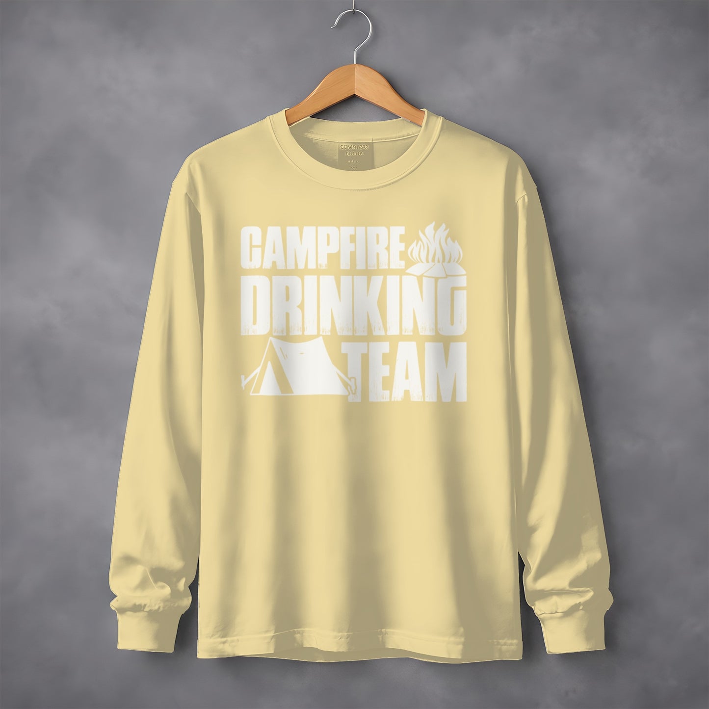 Campfire Drinking Team Long Sleeve Shirt