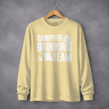 Campfire Drinking Team Long Sleeve Shirt
