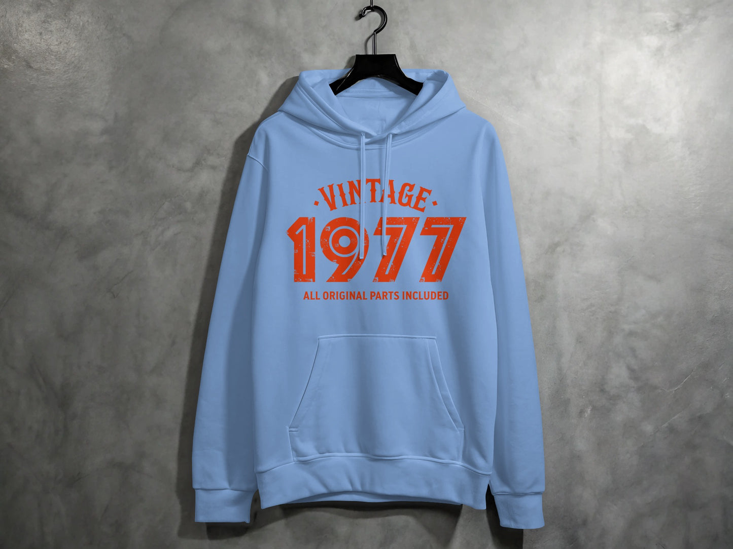 Vintage 1977 All Original Parts Included Hoodie