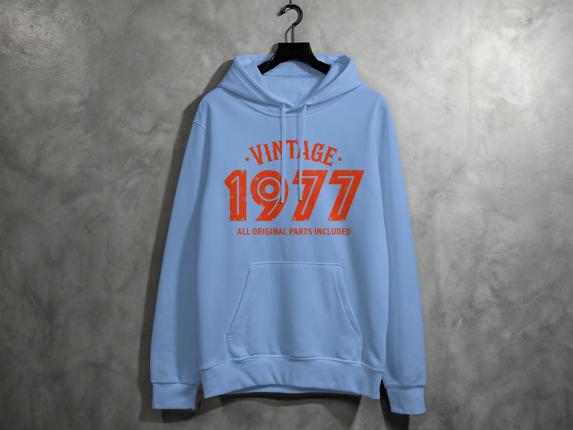 Vintage 1977 All Original Parts Included Hoodie