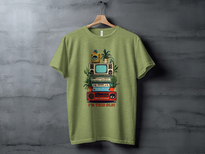 Vintage Electronics Design I'm This Old T-Shirt