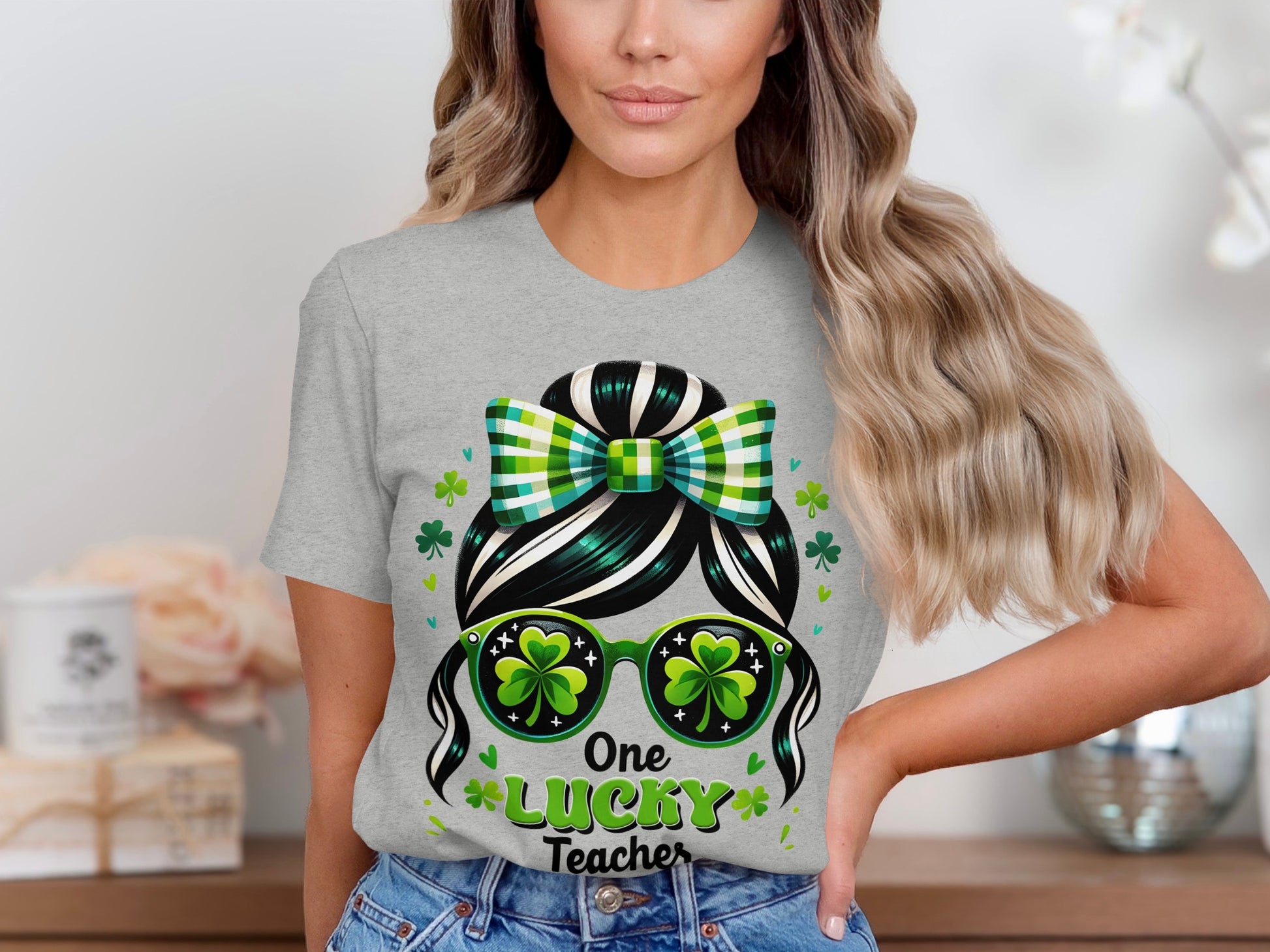One Lucky Teacher St. Patrick's Day Graphic Tee