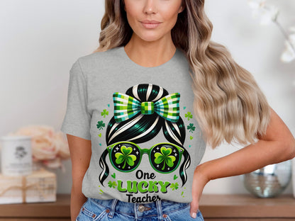 One Lucky Teacher St. Patrick's Day Graphic Tee