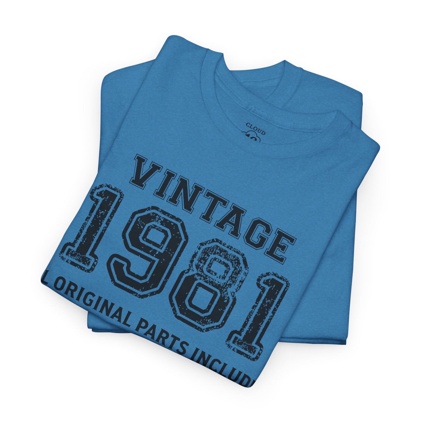 Vintage 1981 Retro T-Shirt - Premium Unisex Cotton Tee