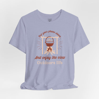Motivational Outdoor Adventure T-Shirt - Inspirational Quote Tee