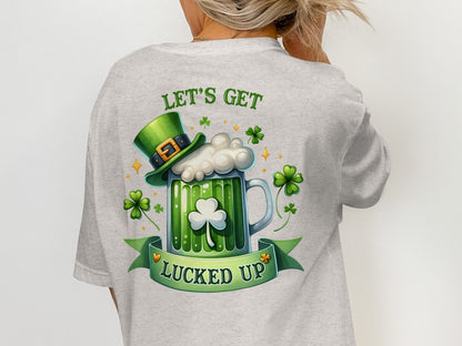 Scrappy Malone's Bar, Irish Pub, Shamrock Decor, Unique Gift, Other Products, St Patrick's Day Bar Sign, Irish Decor T-Shirt - Scrappy Malone's Bar 100-Proof Humor - Cloud 16 Clothing Co.