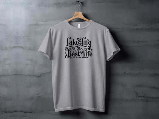 Lake Life Is the Best Life Summer Vacation Time T-Shirt T-Shirt - Outdoor & Adventure Collection - Mile Marker 16 Gear by Cloud 16 Clothing Co.
