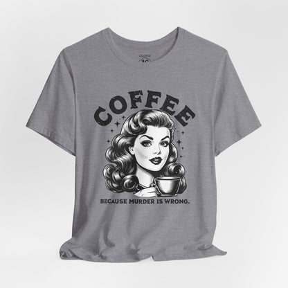 Funny Coffee Lover Women's T-Shirt - Caffeine Addict Gift Tee
