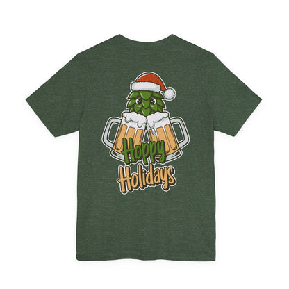 Scrappy Malone's Bar 'Hoppy Holidays' Christmas Tee
