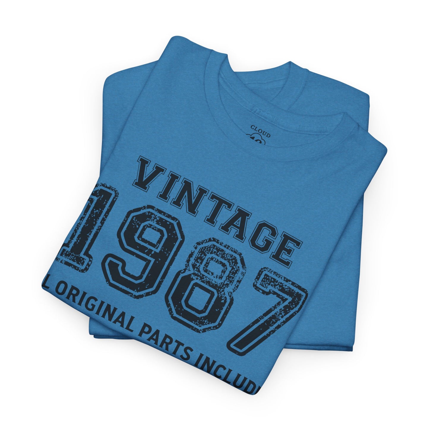 Vintage 1987 Retro T-Shirt - Premium Unisex Cotton Tee