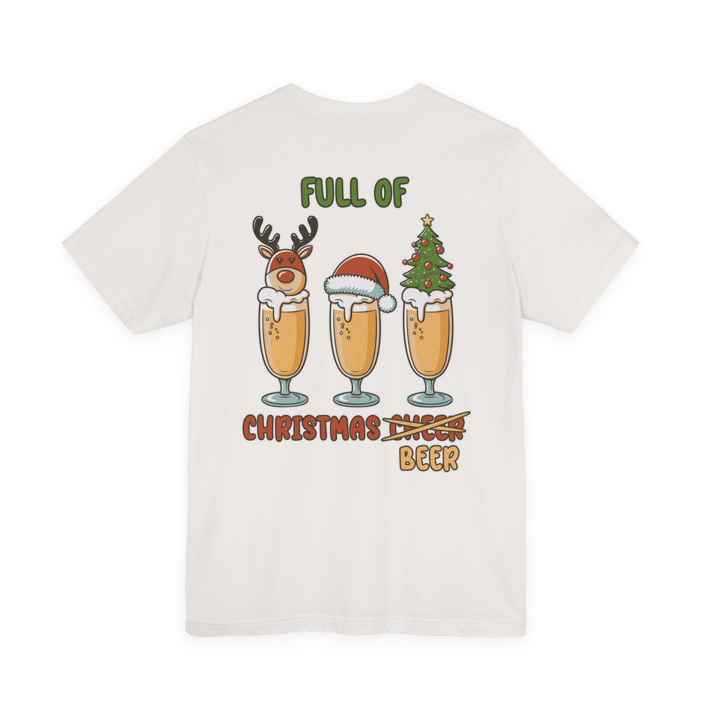 Scrappy Malone's Bar Christmas Beer Tee