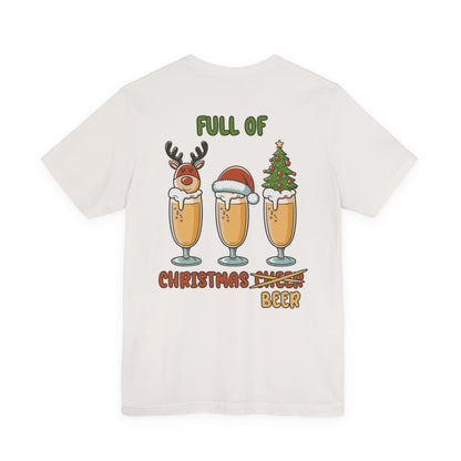 Scrappy Malone's Bar Christmas Beer Tee