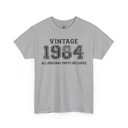Vintage 1984 Retro T-Shirt - Premium Unisex Cotton Tee