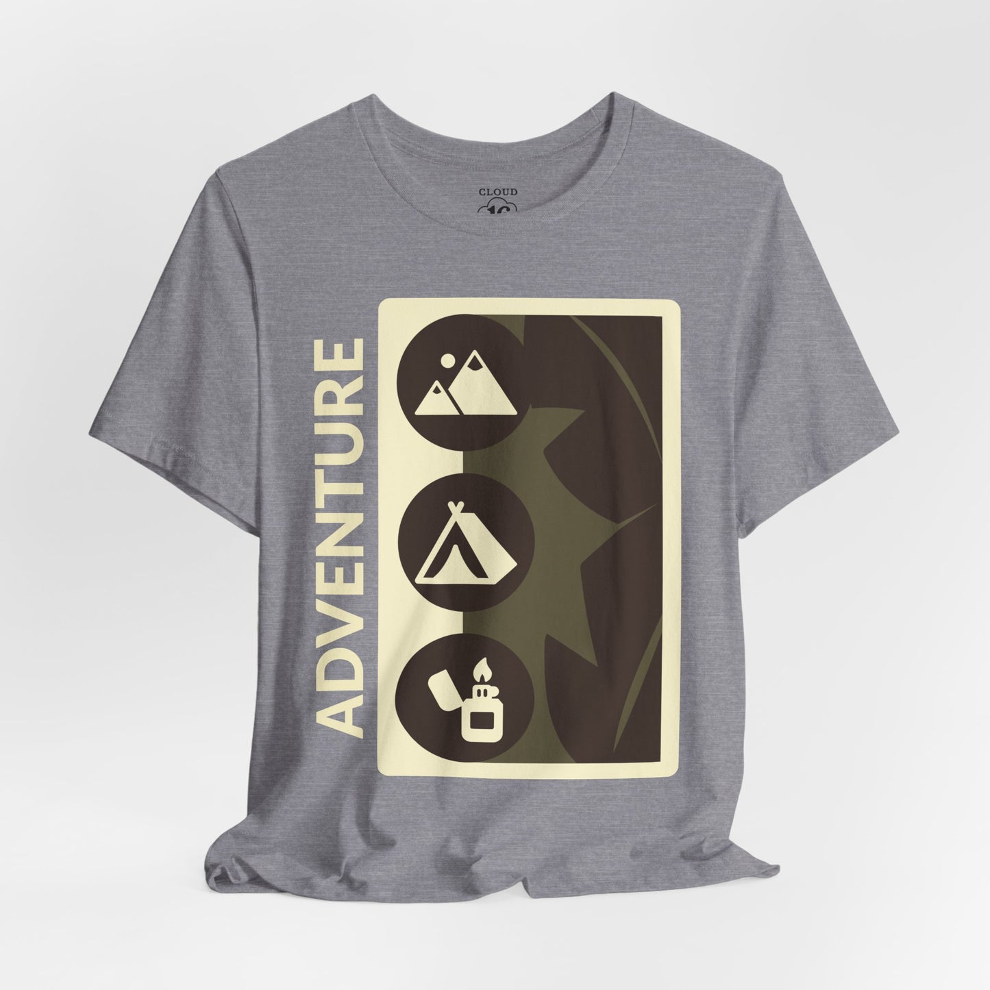 Adventure Camping T-Shirt - Unisex Outdoor Hiking Tee for Nature Lovers