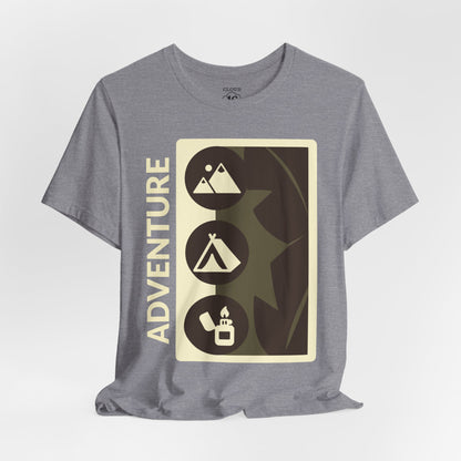 Adventure Camping T-Shirt - Unisex Outdoor Hiking Tee for Nature Lovers