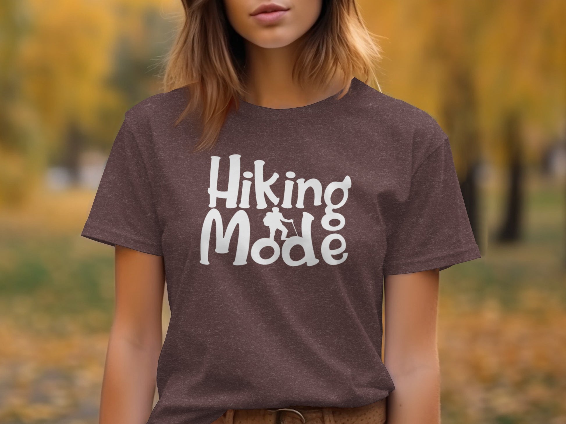 Hiking Mode Funny Outdoor Adventure Hiker Nature T-Shirt T-Shirt - Outdoor & Adventure Collection - Mile Marker 16 Gear by Cloud 16 Clothing Co.