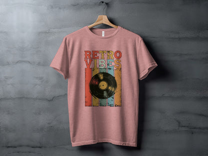 Retro Vibes Music-Themed T-Shirt for Vintage Lovers