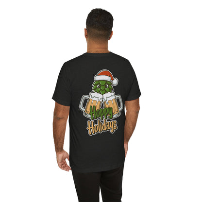 Scrappy Malone's Bar 'Hoppy Holidays' Christmas Tee