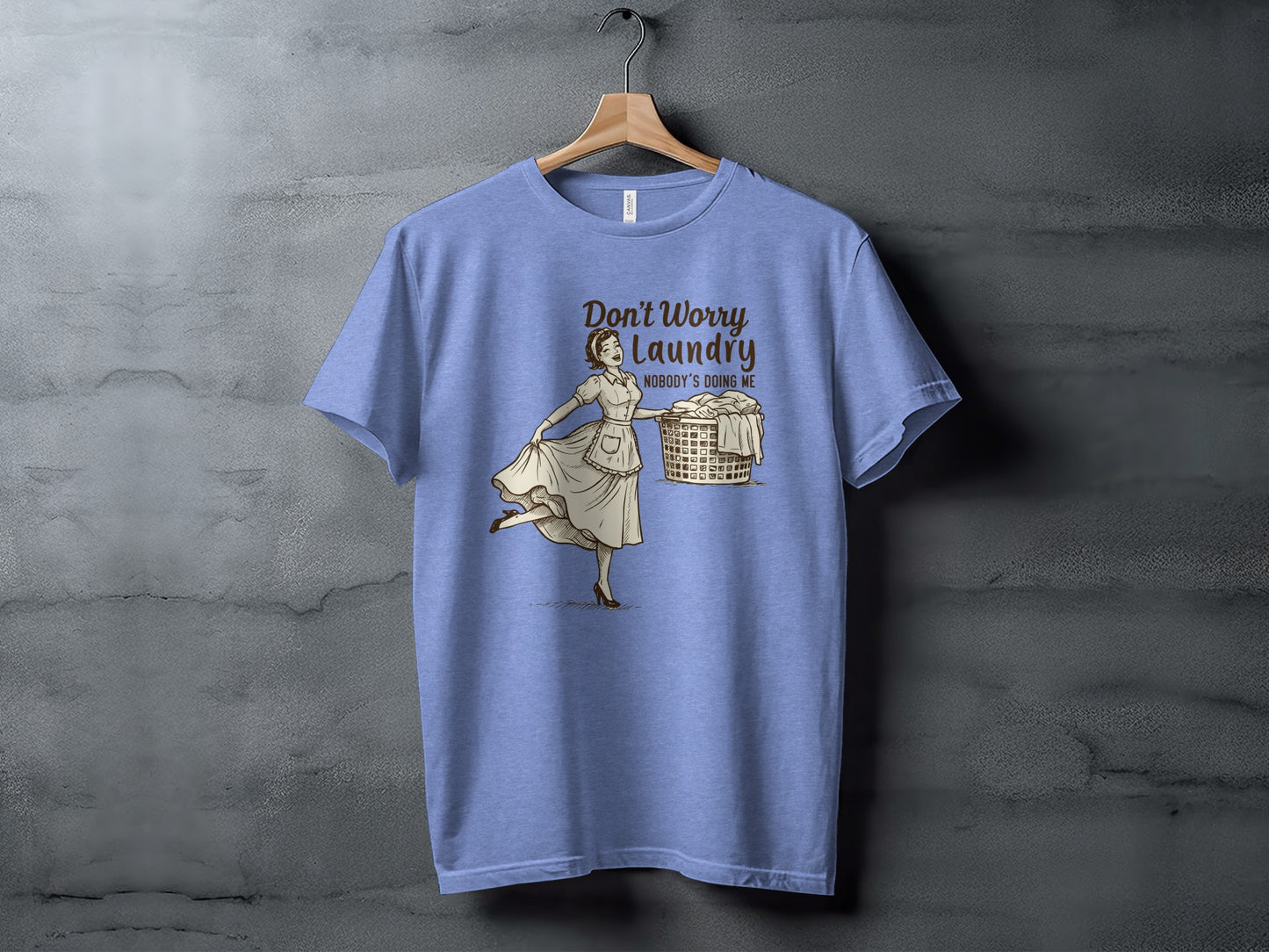 Funny Don't Worry Laundry Graphic T-shirt Product
