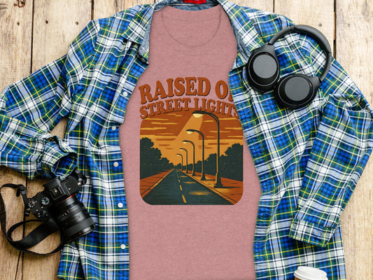 Raised On Street Lights Graphic Shirt Product