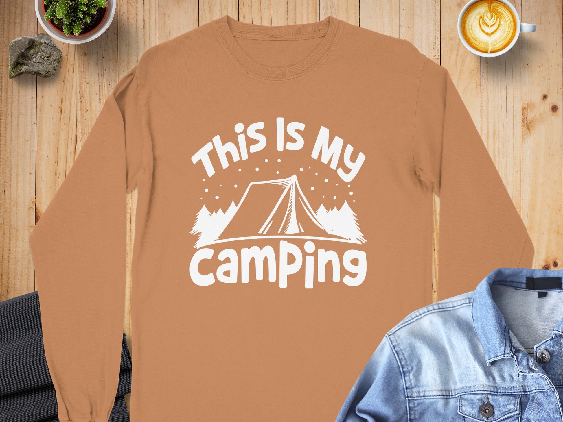 This Is My Camping Long-Sleeve Camping Product