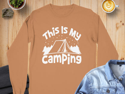 This Is My Camping Long-Sleeve Camping Product