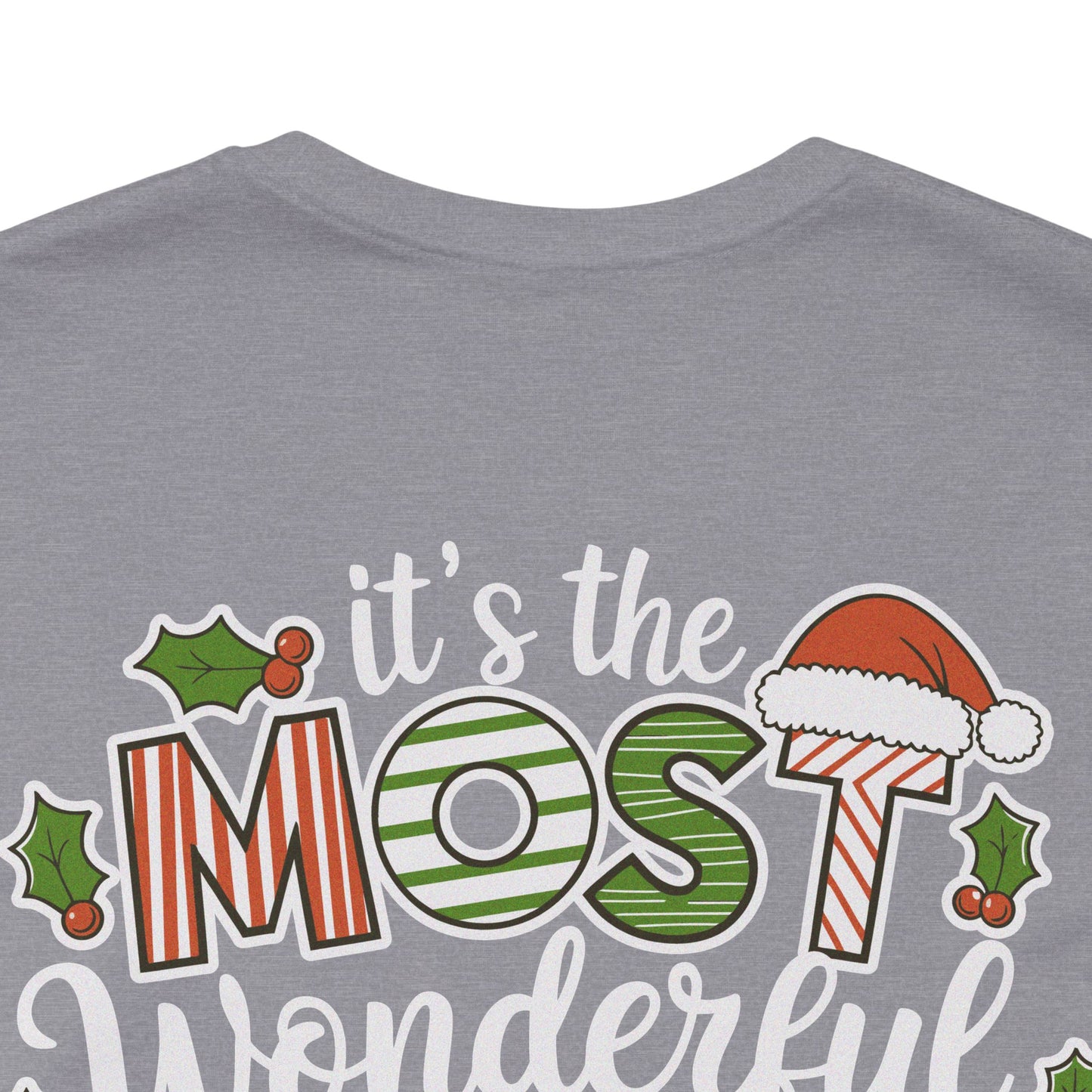 Scrappy Malone's Bar Christmas Tee — "It's the Most Wonderful Time for a Beer"