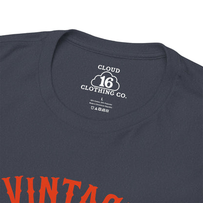 Vintage 1972 T-Shirt - Premium Unisex Heavy Cotton Retro Tee