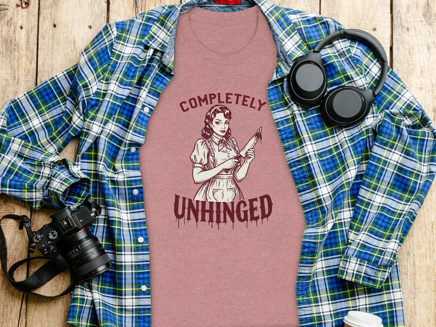 Completely Unhinged Graphic T-Shirt for Unique Style