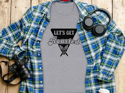 Let's Get Roasted Marshmallow Roasting Sticks T-Shirt T-Shirt - Outdoor & Adventure Collection - Mile Marker 16 Gear by Cloud 16 Clothing Co.