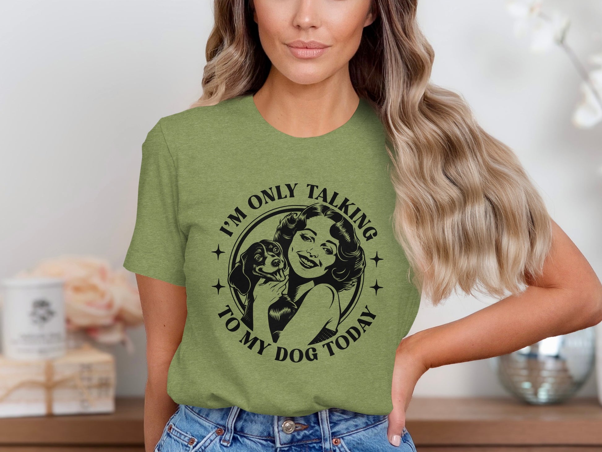 I'm Only Talking To My Dog Today T-shirt
