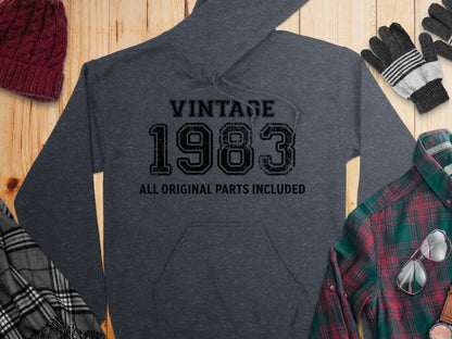 Vintage 1983 All Original Parts Included Hoodie