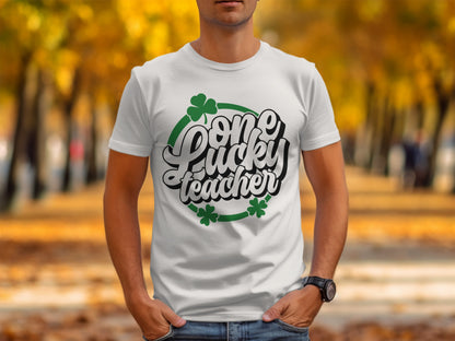 One Lucky Teacher T-Shirt St. Patrick's Day Shirt