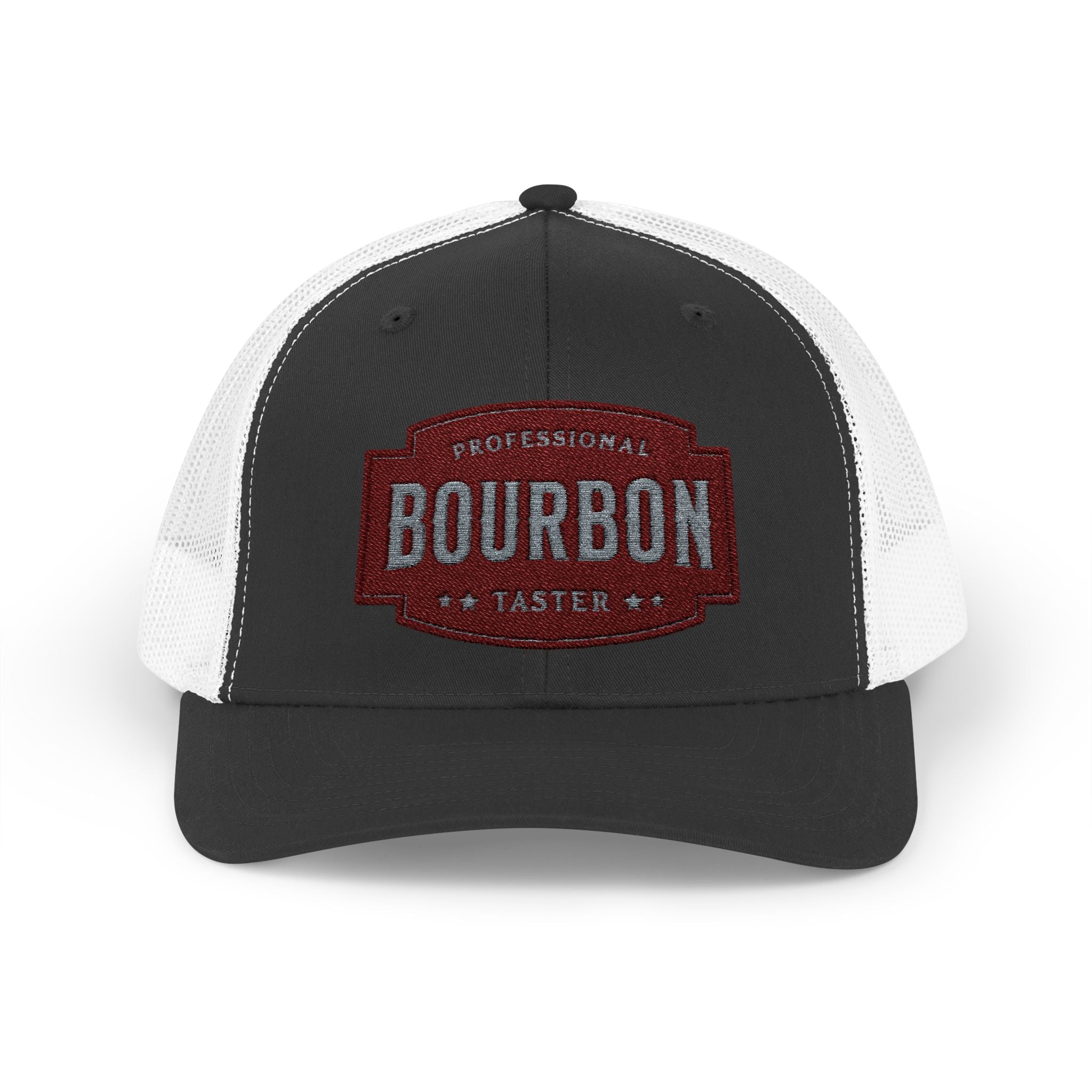 Premium Bourbon Lover Snapback Hat - Embroidered Trucker Cap for Men