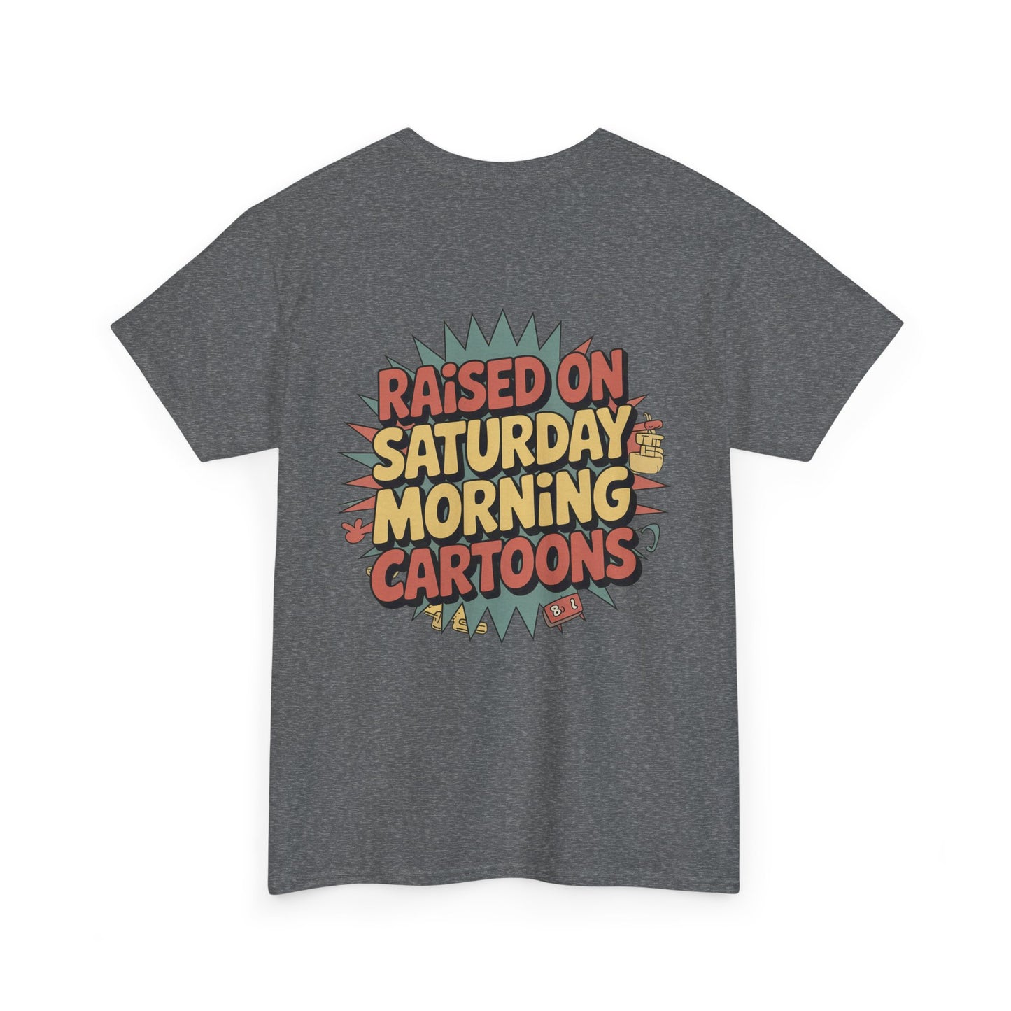 Retro Saturday Morning Cartoon T-Shirt - Nostalgic 90s Unisex Cotton Tee