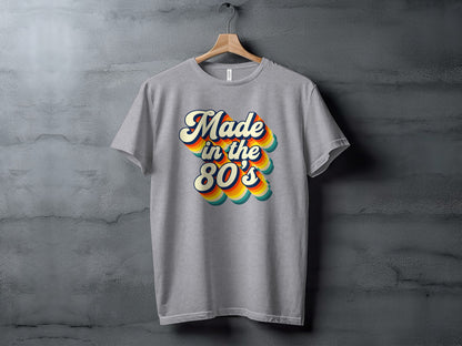 Retro Made in the 80's T-Shirt for Nostalgic Fashion Lovers