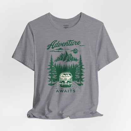Adventure Awaits Unisex T-Shirt - Premium Travel & Outdoor Apparel