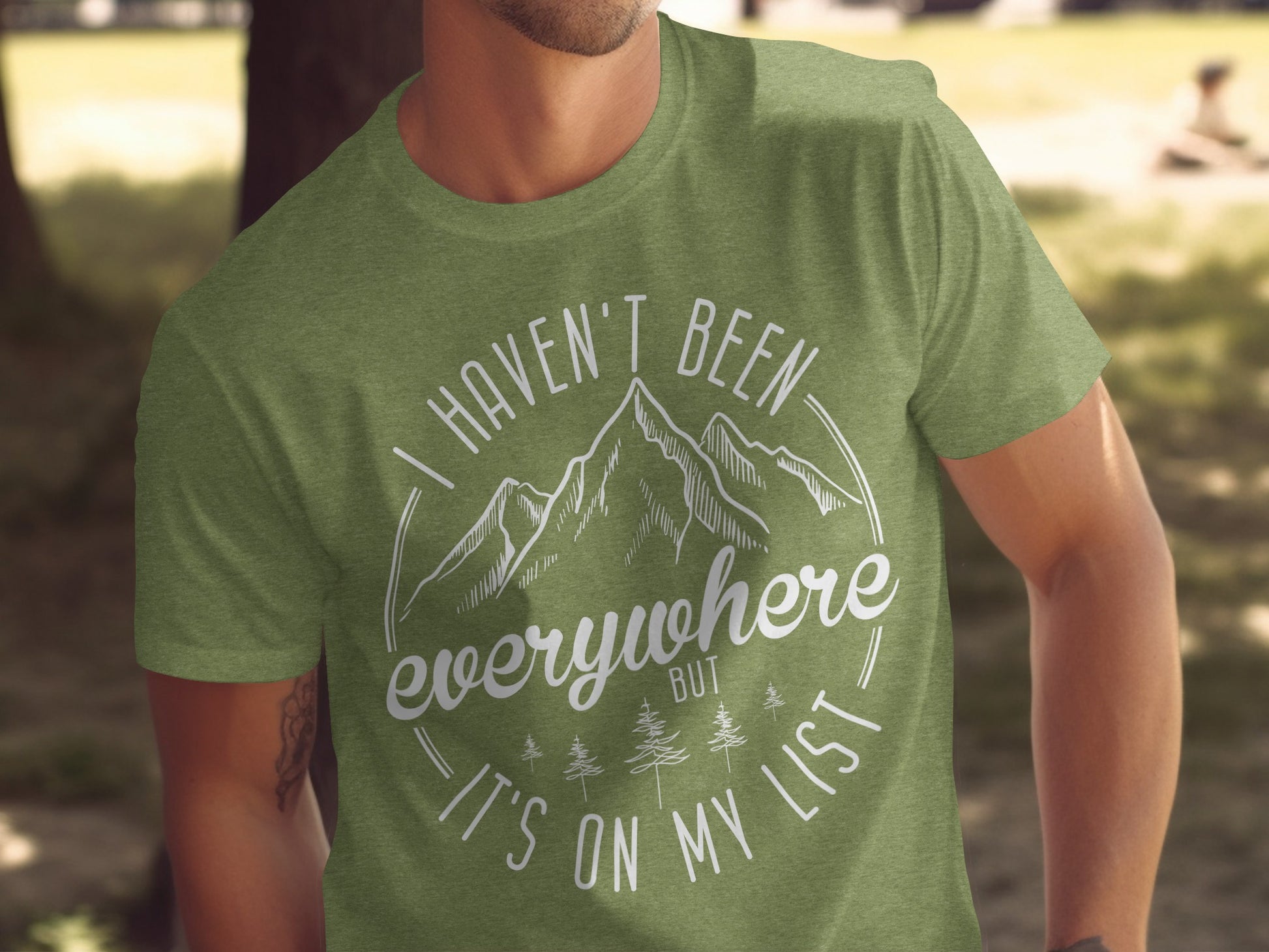 Haven't Been Everywhere But It's On My List T-Shirt T-Shirt - Outdoor & Adventure Collection - Mile Marker 16 Gear by Cloud 16 Clothing Co.
