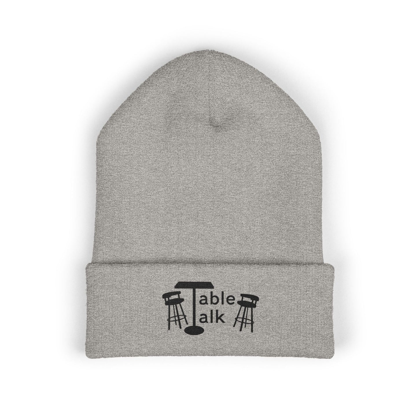 Table Talk Logo Embroidered Cuffed Beanie