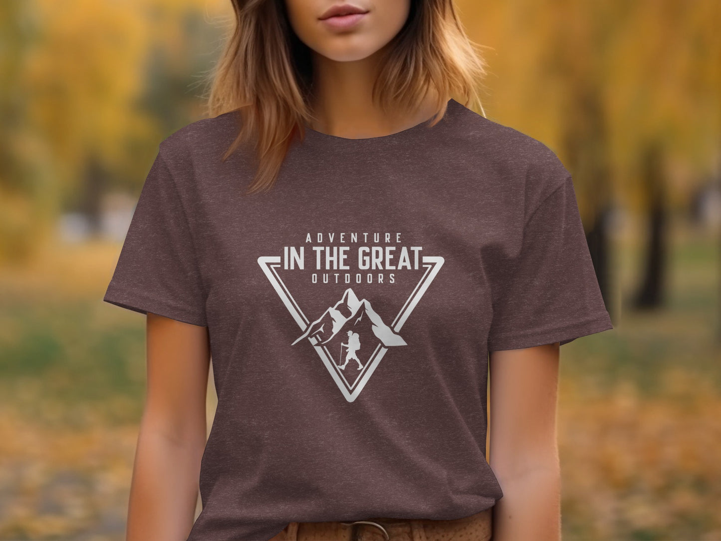 Adventure In The Great Outdoors Mountains T-Shirt T-Shirt - Outdoor & Adventure Collection - Mile Marker 16 Gear by Cloud 16 Clothing Co.
