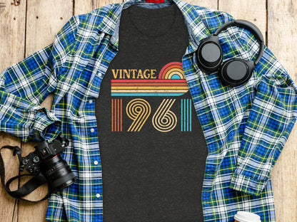 Vintage 1961 T-Shirt with Bold Retro Design Graphics