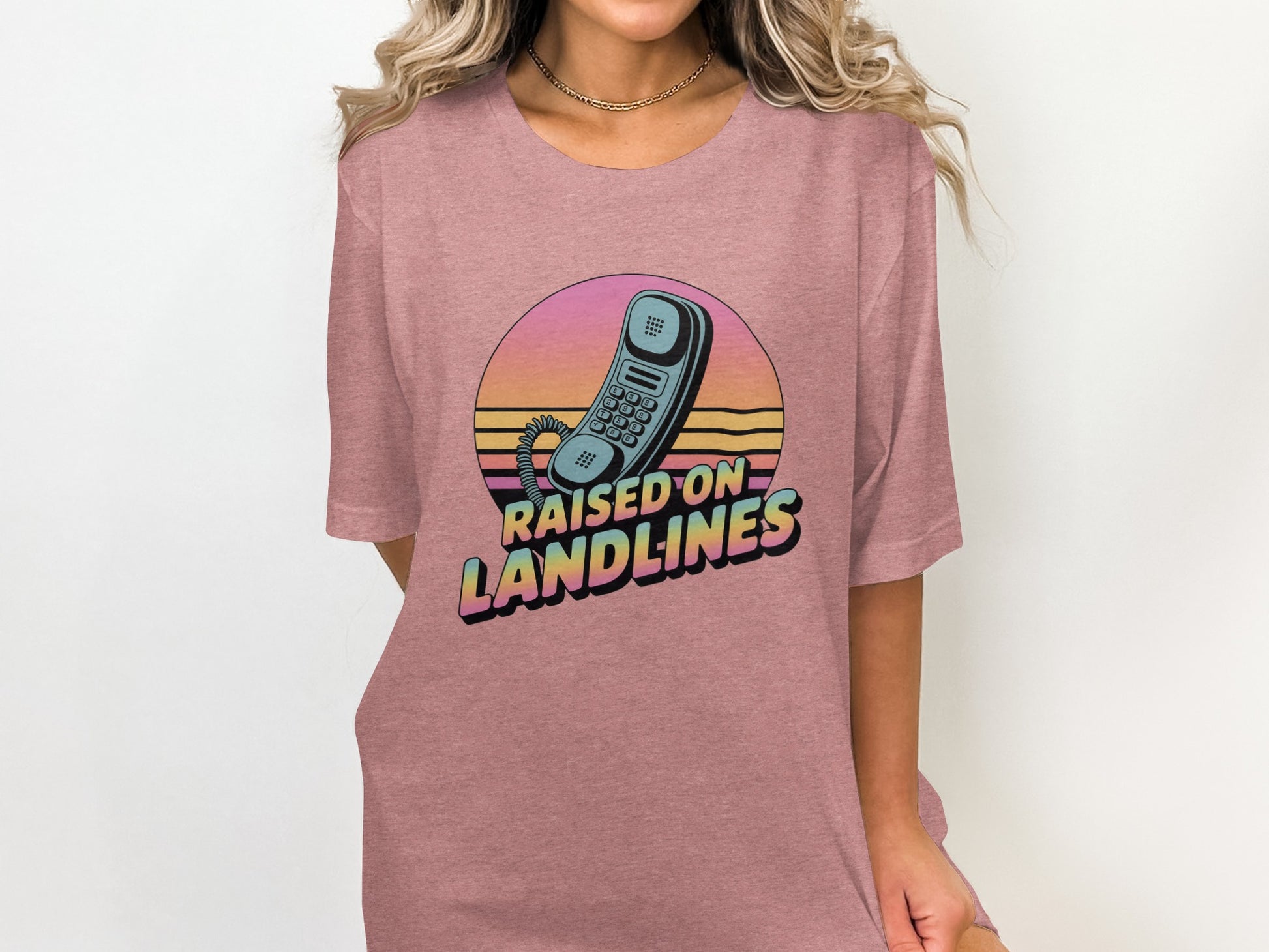 Raised On Landlines Graphic Tee Product