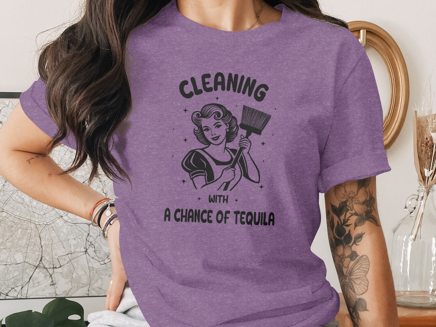 Cleaning With A Chance Of Tequila T-Shirt